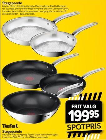 Din Isenkræmmer Tefal stegepande tilbud