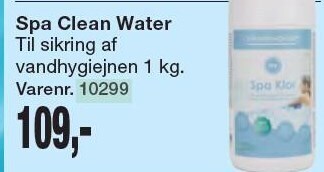 Harald Nyborg Spa clean water tilbud