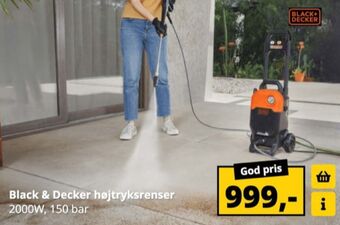 Black&decker højtryksrenser