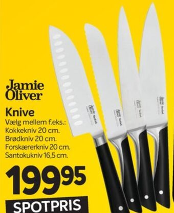 Din Isenkræmmer Jamie oliver knive tilbud