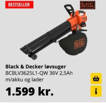 Black&decker løvsuger