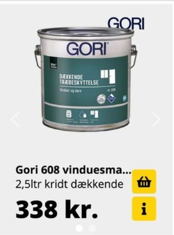 10-4 Byggecenter Gori træbeskyttelse tilbud