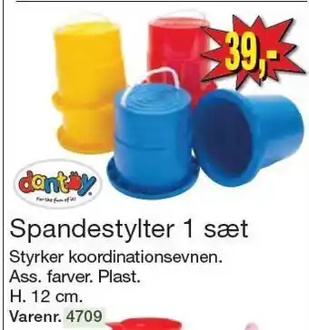 Harald Nyborg Dantoy spandestylter 1 sæt tilbud