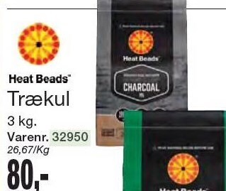Harald Nyborg Heat beads trækul tilbud