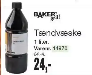 Harald Nyborg Baker grill tændvæske tilbud