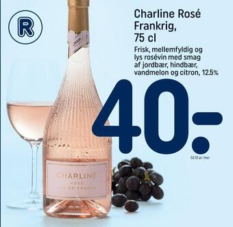 REMA 1000 Charline rosé tilbud