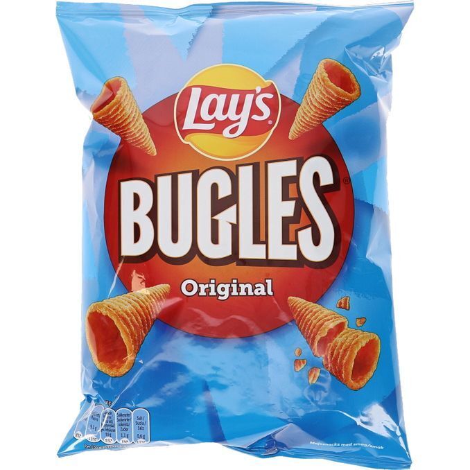 Lays bugles original slik & snacks > chips & snacks tilbud hos Motatos