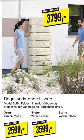 Harald Nyborg Regnvandstønde til væg tilbud