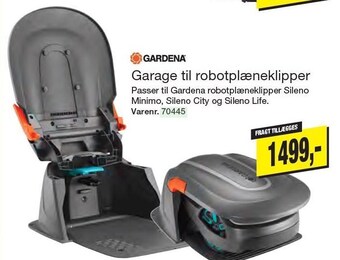 Harald Nyborg Gardena garage til robotplæneklipper tilbud