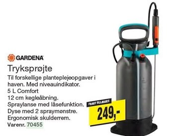 Harald Nyborg Gardena tryksprøjte tilbud