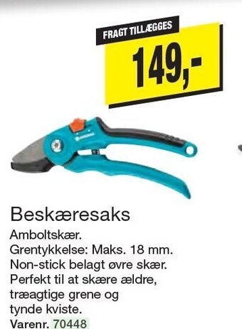 Harald Nyborg Gardena beskæresaks tilbud