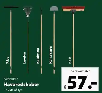 Lidl Parkside haveredskaber tilbud