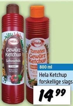 zur Krone Hela ketchup tilbud