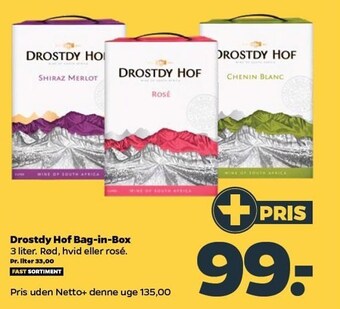 Netto Drostdy hof bag-in-box tilbud