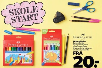 Netto Faber-castell skriveredskaber tilbud