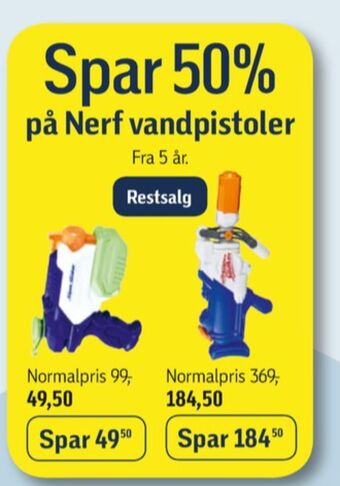 Nerf vandpistol