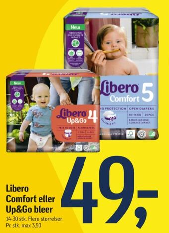 Føtex Comfort bleer str 5 10-14 kg tilbud