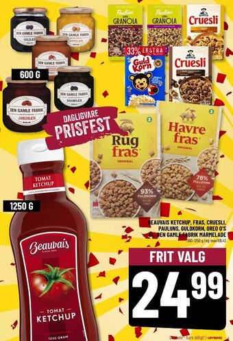 Løvbjerg Den gamle fabrik solbærmarmelade tilbud