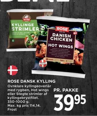 MENY Rose kyllingestrimler tilbud