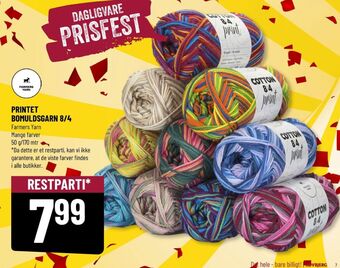 Løvbjerg Farmers yarn garn tilbud