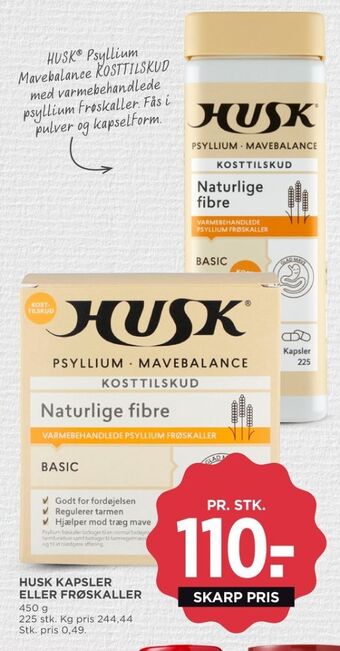 MENY Husk kosttilskud tilbud