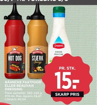 MENY Bähncke sennep tilbud