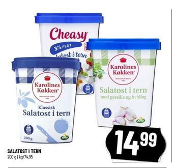 Løvbjerg Cheasy salatost 3% tilbud