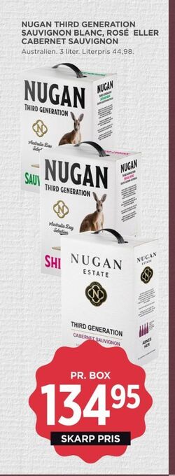 MENY Ukendt australsk hvidvin tilbud