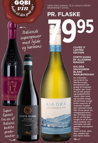 MENY Ukendt italiensk rødvin tilbud