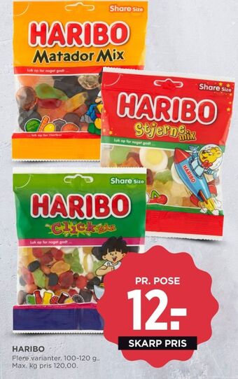 MENY Click mix slikposer tilbud