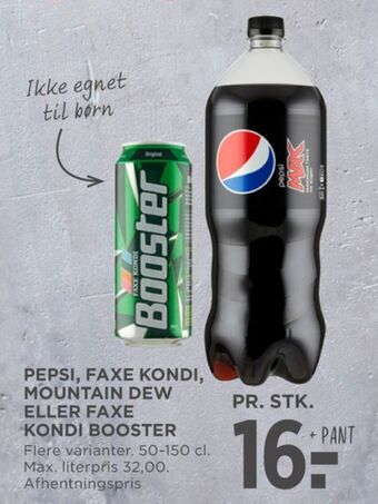 MENY Pepsi max cola tilbud