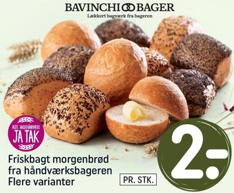 REMA 1000 Friskbagt morgenbrød fra håndværksbageren tilbud