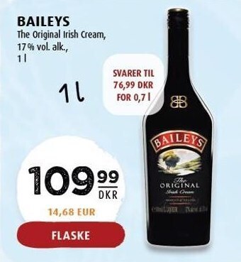 Scandinavian Park Baileys tilbud