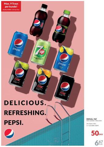 Nielsen's Discount Pepsi el. 7up tilbud