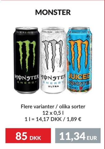 Nielsen's Discount Monster tilbud