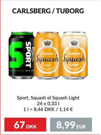 Nielsen's Discount Carlsberg / tuborg tilbud