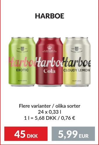 Nielsen's Discount Harboe tilbud