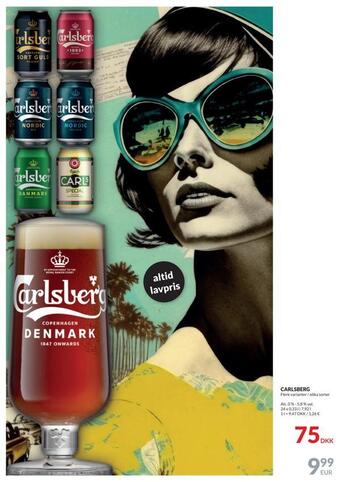 Nielsen's Discount Carlsberg tilbud