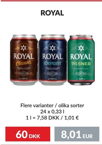 Nielsen's Discount Royal tilbud