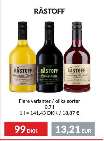 Nielsen's Discount Råstoff tilbud