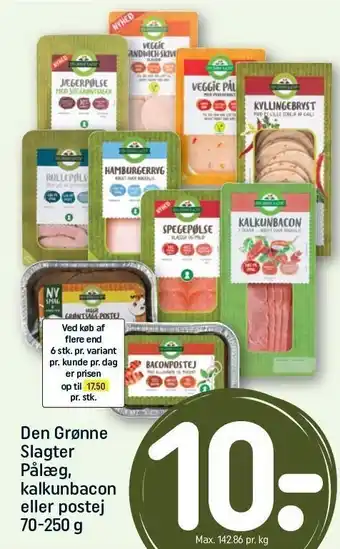 REMA 1000 Den grønne slagter tilbud