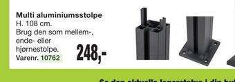 Harald Nyborg Multi aluminiumsstolpe tilbud