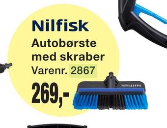 Harald Nyborg Autobørste med skraber tilbud