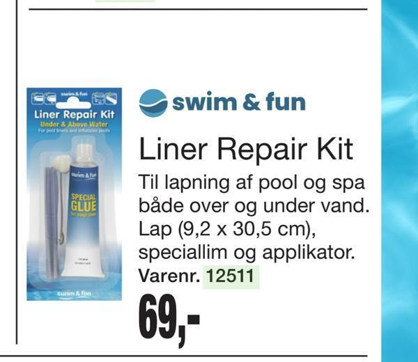 Liner repair kit tilbud hos Harald