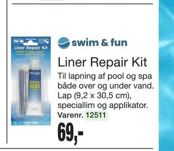 Liner repair kit
