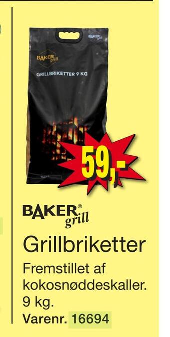Harald Nyborg Grillbriketter tilbud