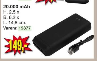 Harald Nyborg Powerbank tilbud