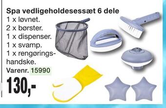 Harald Nyborg Spa vedligeholdesessæt 6 dele tilbud