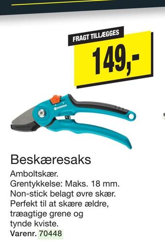 Harald Nyborg Beskæresaks tilbud