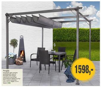 Harald Nyborg Pergola tilbud
